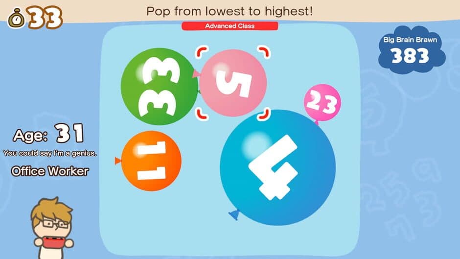 Big Brain Academy: Brain vs Brain screenshot 1