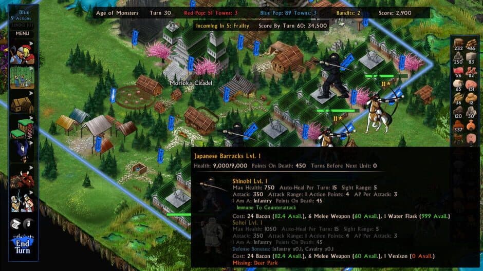 Skyward Collapse: Nihon no Mura screenshot 5