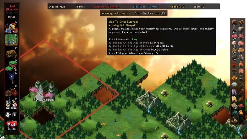 Skyward Collapse: Nihon no Mura screenshot 1