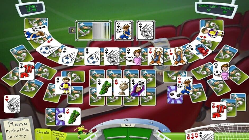 Soccer Cup Solitaire screenshot 2