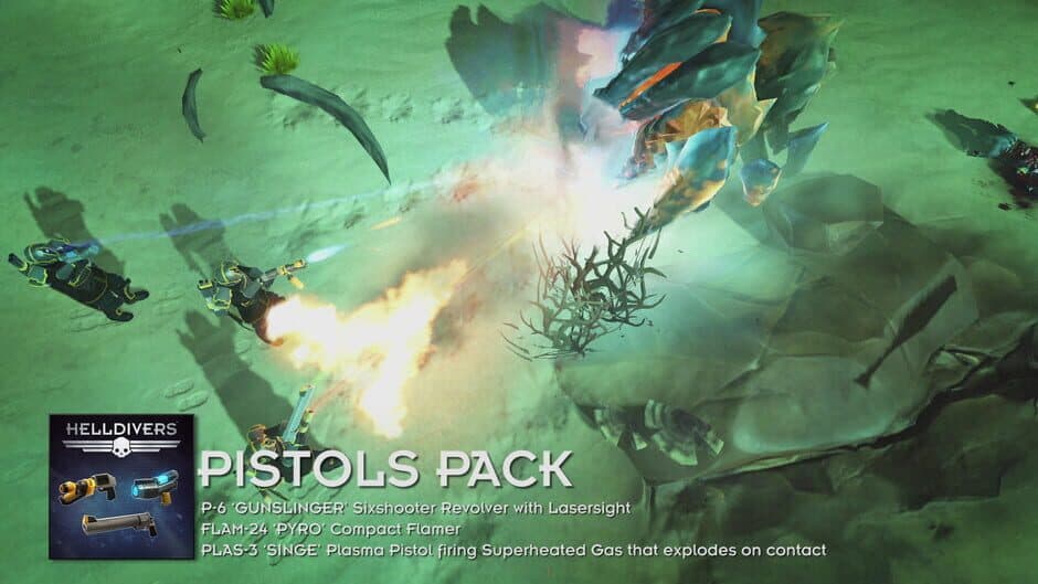 Helldivers - Pistols Perk Pack screenshot 2