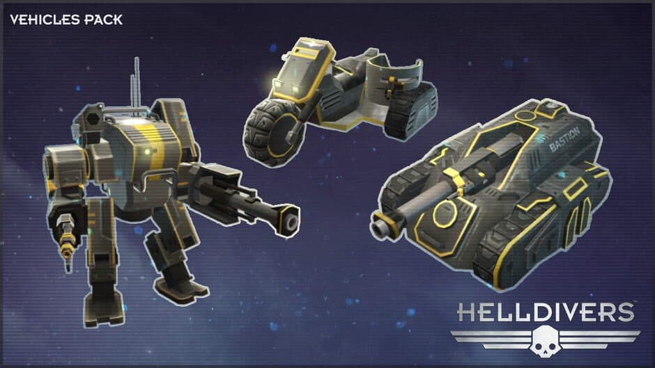 Helldivers - Vehicles Pack screenshot 1