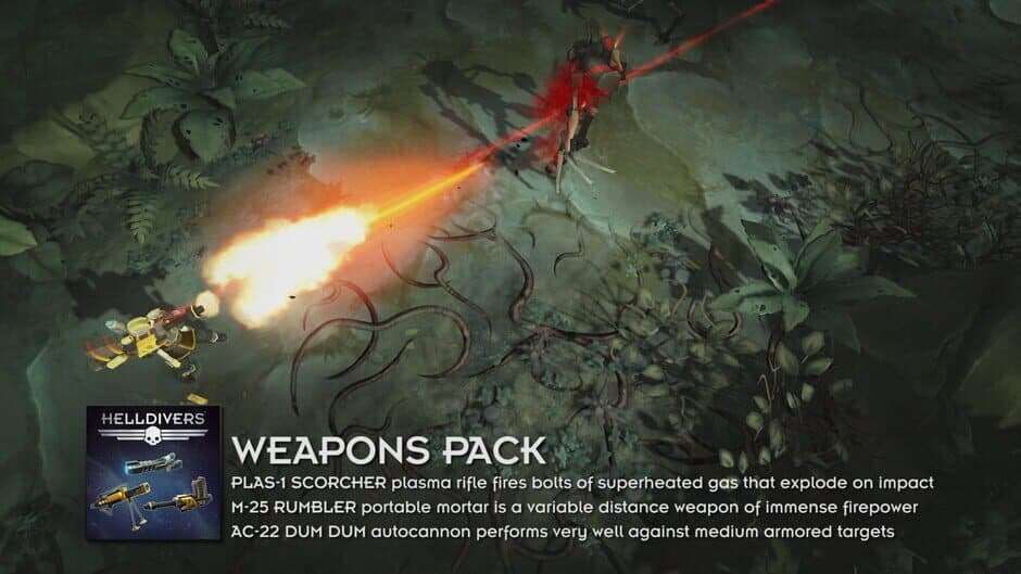 Helldivers - Weapons Pack screenshot 2