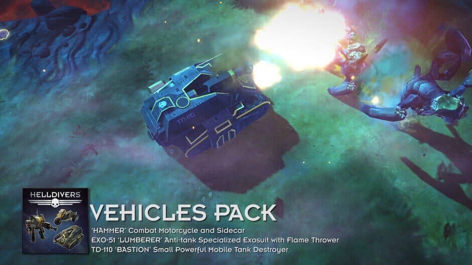 Helldivers - Vehicles Pack screenshot 2