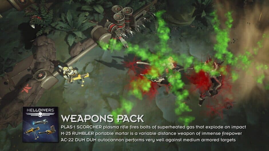 Helldivers - Weapons Pack screenshot 3