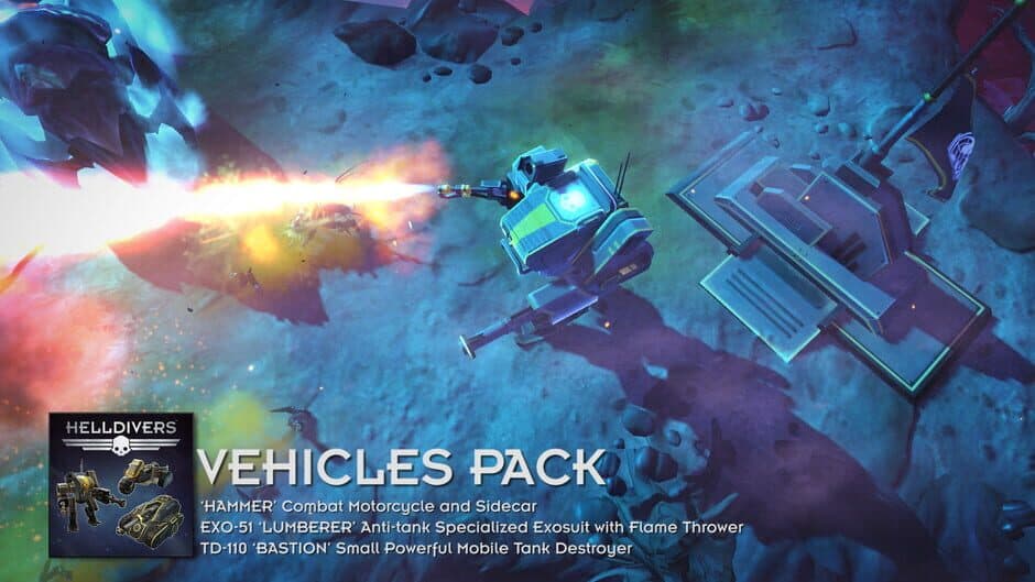 Helldivers - Vehicles Pack screenshot 3