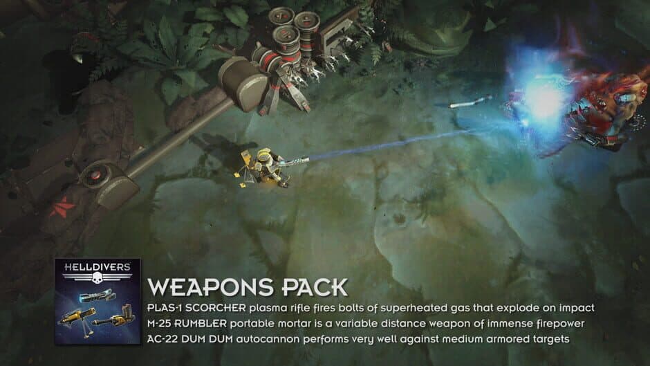 Helldivers - Weapons Pack screenshot 4