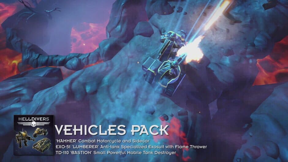 Helldivers - Vehicles Pack screenshot 4