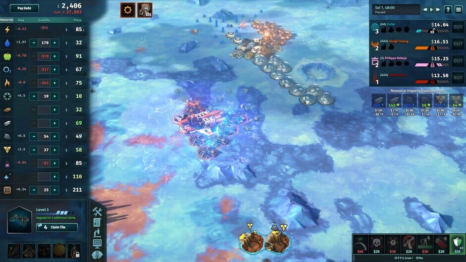 Offworld Trading Company: The Europa Wager screenshot 4