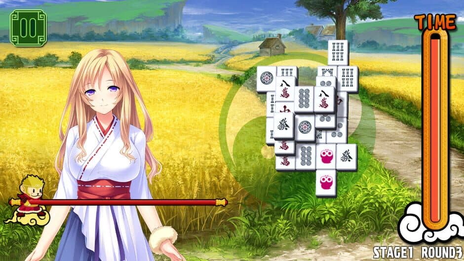 Pretty Girls Mahjong Solitaire [GREEN] screenshot 6