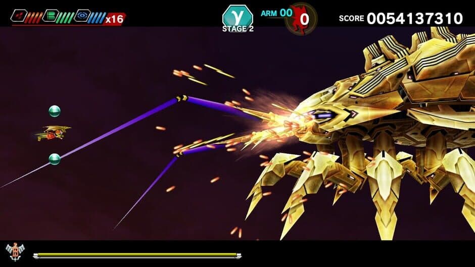 DARIUSBURST Chronicle Saviours - Mahoudaisakusen screenshot 4