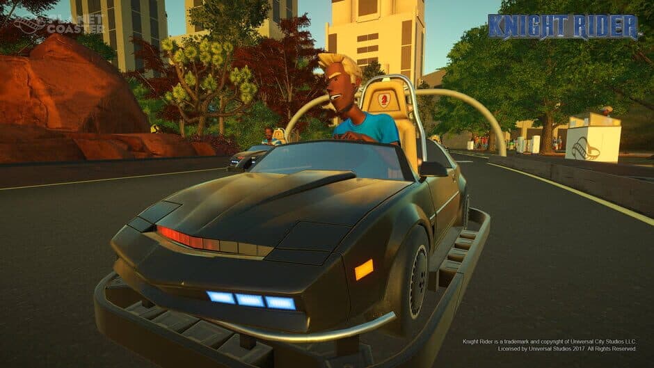 Planet Coaster - Knight Rider K.I.T.T. Construction Kit screenshot 4