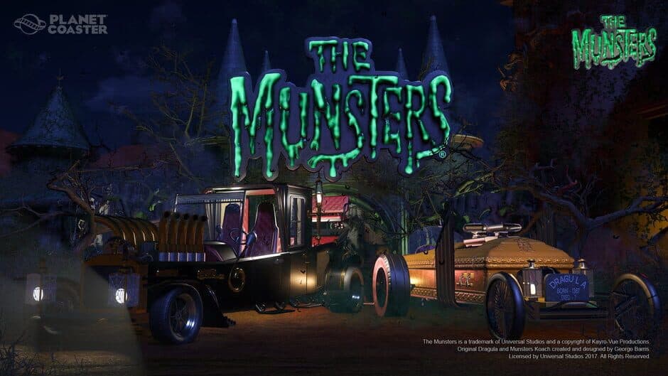 Planet Coaster - The Munsters Munster Koach Construction Kit screenshot 1