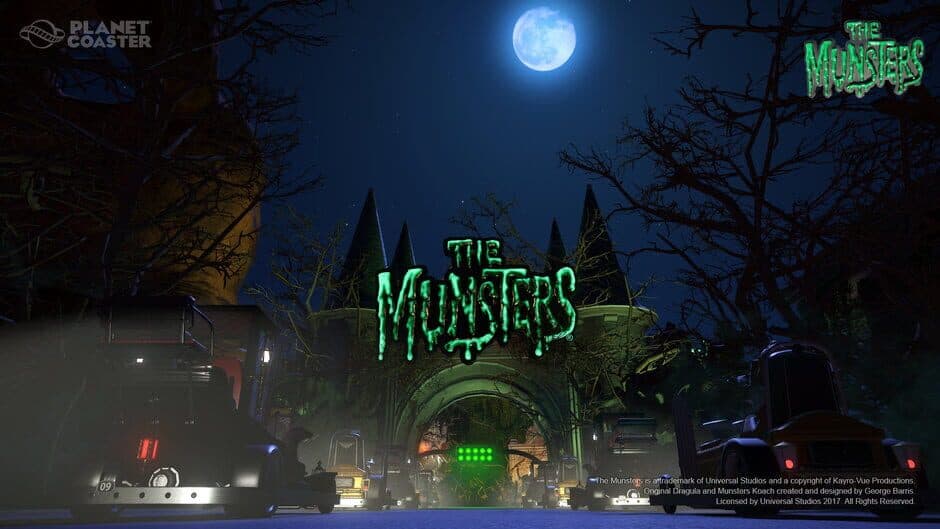 Planet Coaster - The Munsters Munster Koach Construction Kit screenshot 2