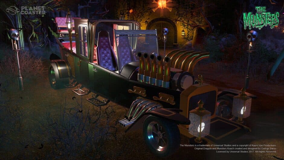 Planet Coaster - The Munsters Munster Koach Construction Kit screenshot 3