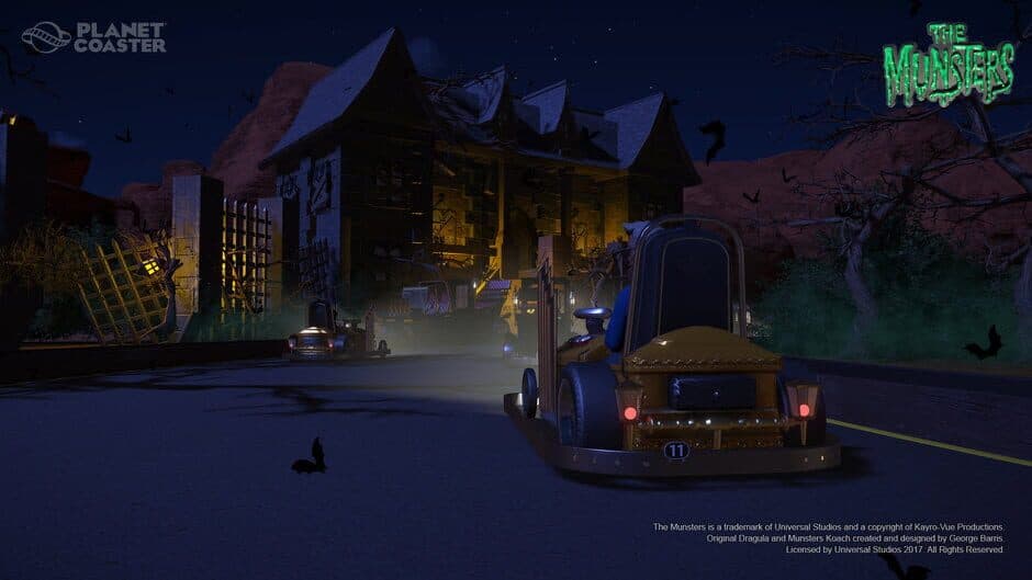 Planet Coaster - The Munsters Munster Koach Construction Kit screenshot 5