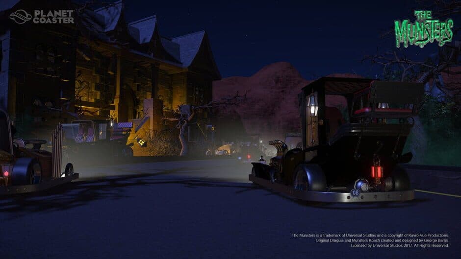 Planet Coaster - The Munsters Munster Koach Construction Kit screenshot 6