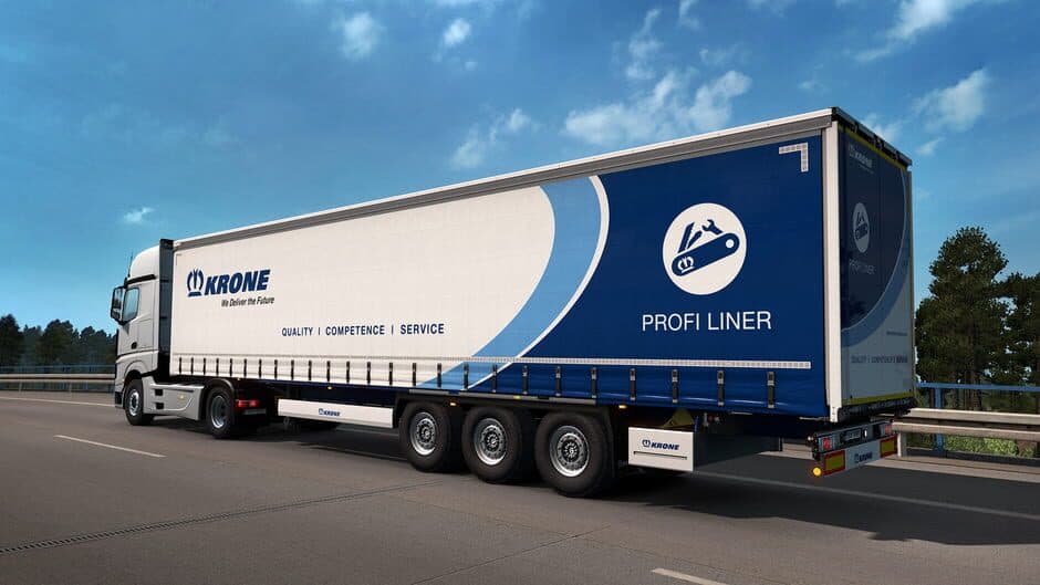 Euro Truck Simulator 2 - Krone Trailer Pack screenshot 4