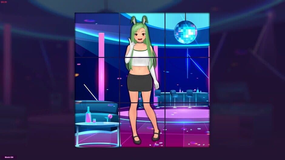 HotGirls Sliding Puzzle screenshot 1