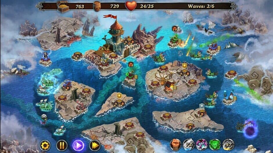 Fort Defense - Bermuda Triangle screenshot 1
