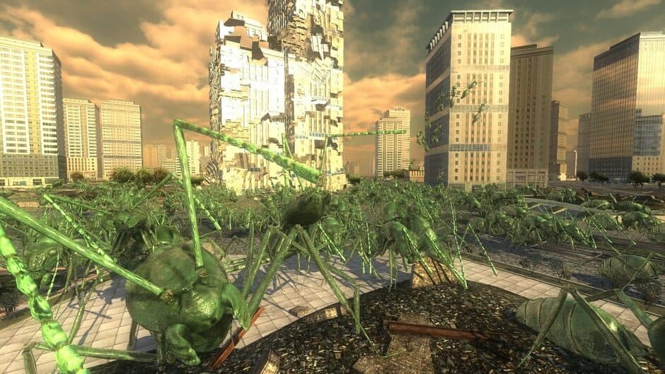 EARTH DEFENSE FORCE 4.1 - Mission Pack 1 Time of the Mutants screenshot 3