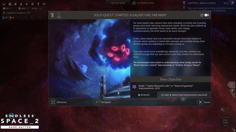 Endless Space 2 - Dark Matter screenshot 1