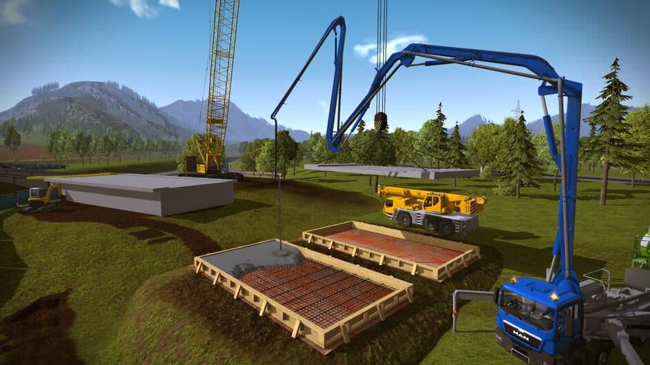 Construction Simulator 2015: Liebherr LR 1300 screenshot 1