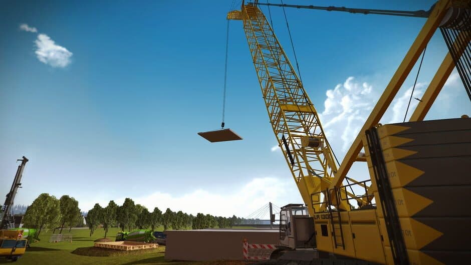 Construction Simulator 2015: Liebherr LR 1300 screenshot 2