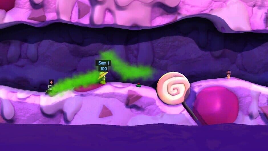 Worms Revolution - Funfair Pack screenshot 4