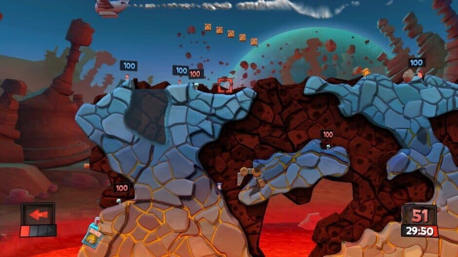 Worms Revolution Mars Pack screenshot 3