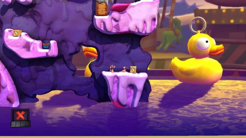 Worms Revolution - Funfair Pack screenshot 3