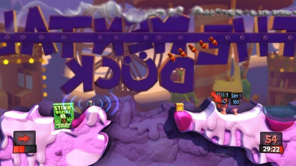 Worms Revolution - Funfair Pack screenshot 2