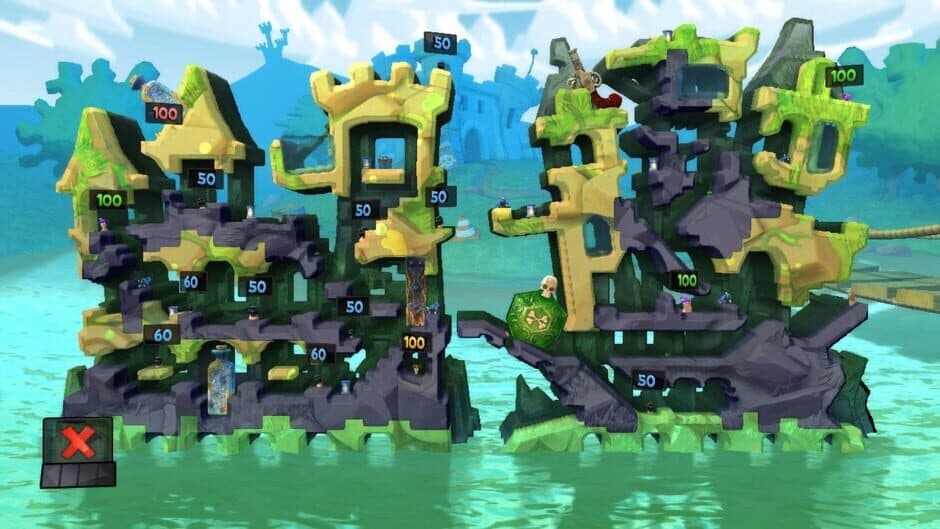 Worms Revolution Medieval Tales screenshot 6