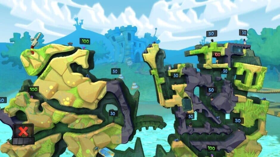 Worms Revolution Medieval Tales screenshot 2
