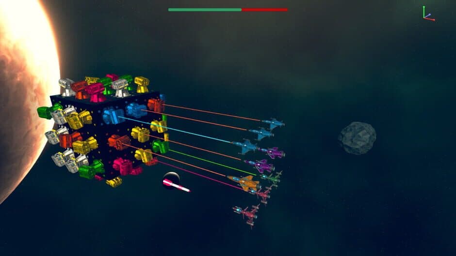 Space Cube Tower Defense screenshot 2