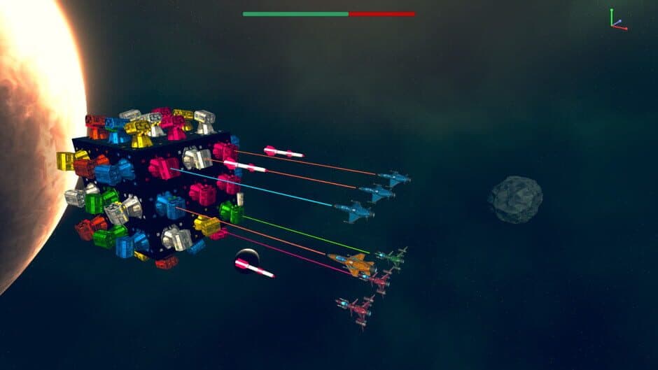 Space Cube Tower Defense screenshot 1