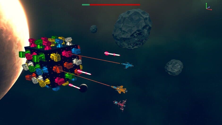 Space Cube Tower Defense screenshot 4