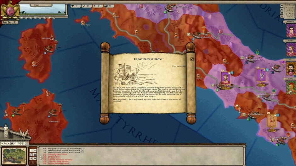 Alea Jacta Est - Hannibal Terror of Rome screenshot 1