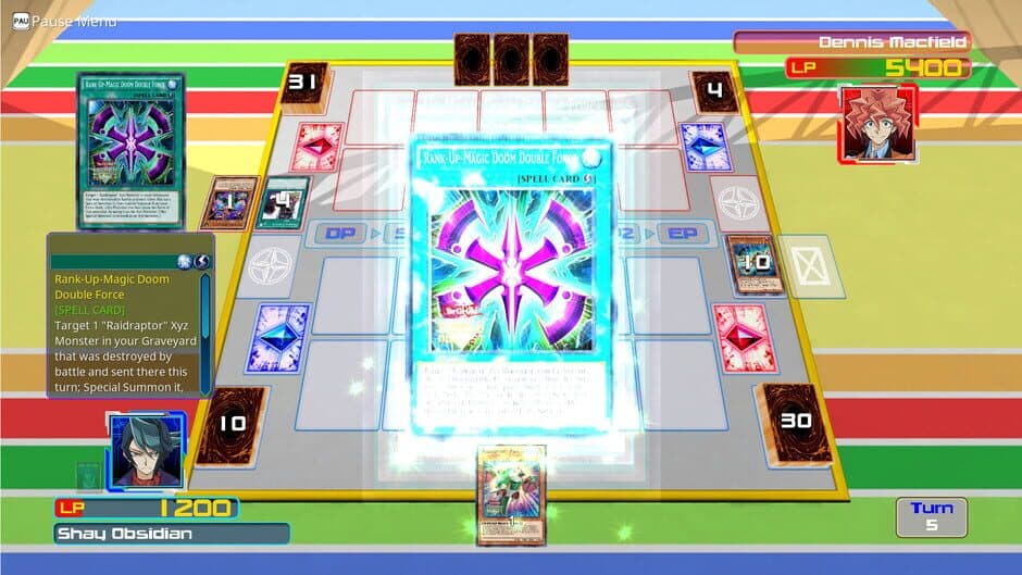 Yu-Gi-Oh ARC-V Shay vs Dennis screenshot 4