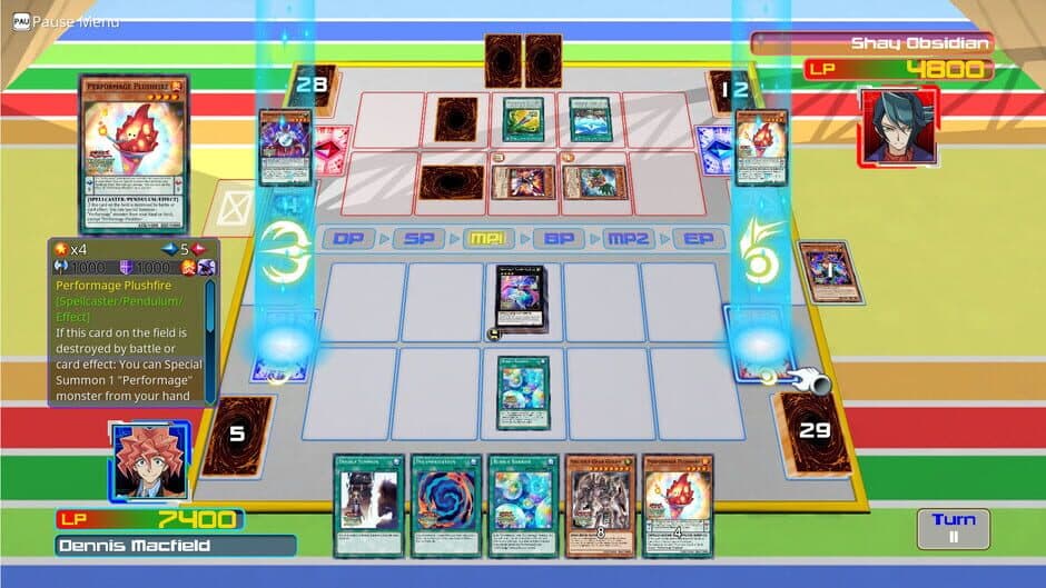 Yu-Gi-Oh ARC-V Shay vs Dennis screenshot 5