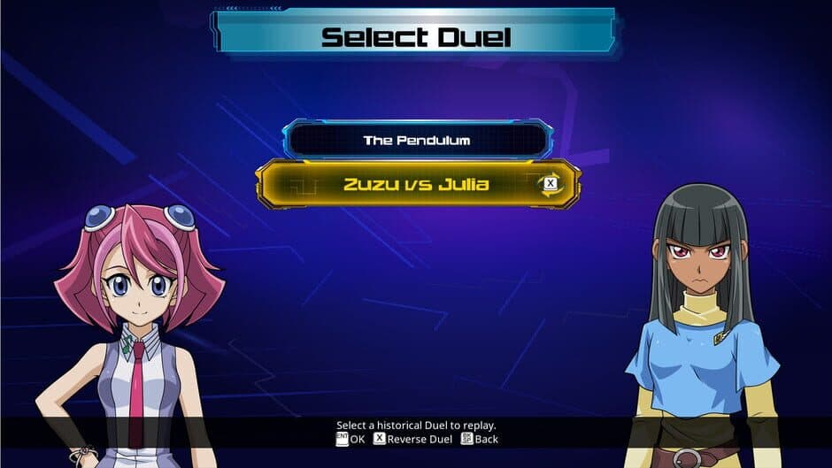 Yu-Gi-Oh! Legacy of the Duelist - ARC-V: Zuzu v. Julia screenshot 2