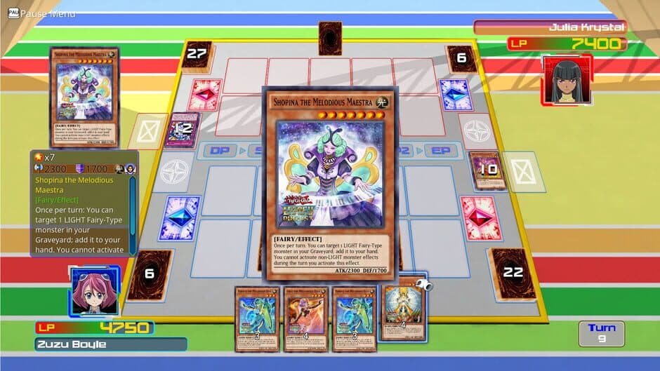 Yu-Gi-Oh! Legacy of the Duelist - ARC-V: Zuzu v. Julia screenshot 1