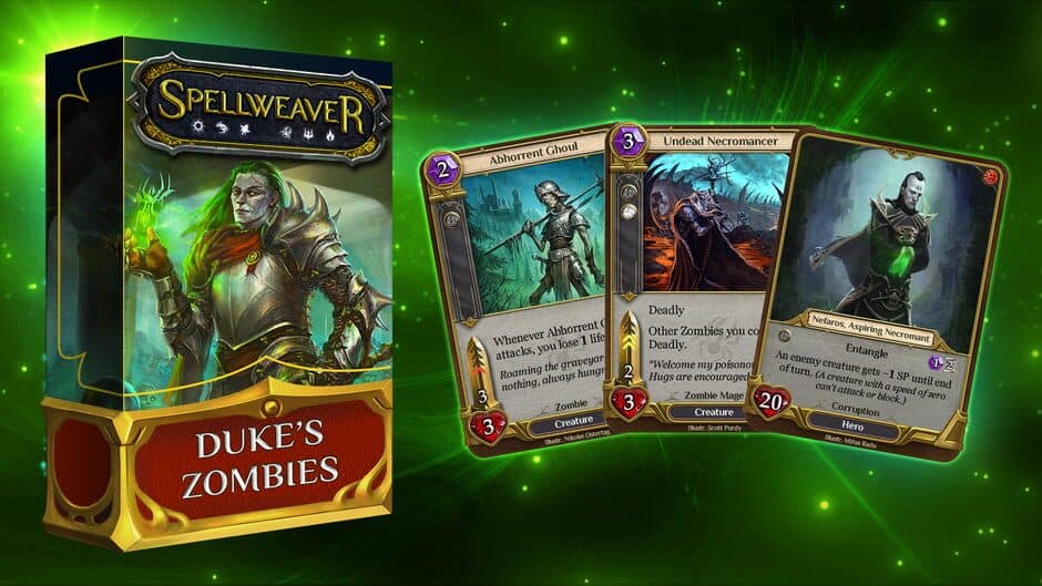 Spellweaver - Duke's Zombies Deck screenshot 1