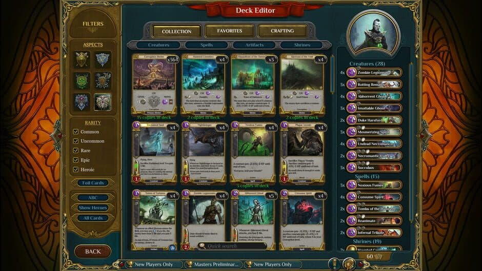 Spellweaver - Duke's Zombies Deck screenshot 2