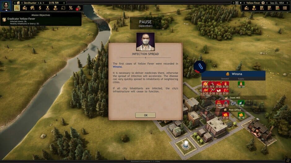 Railroad Corporation: Yellow Fever DLC screenshot 6