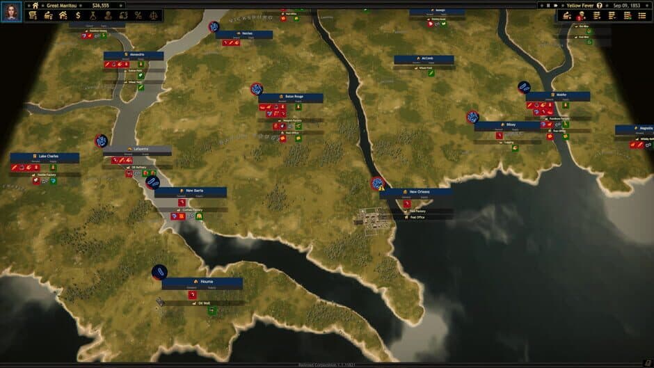 Railroad Corporation: Yellow Fever DLC screenshot 4