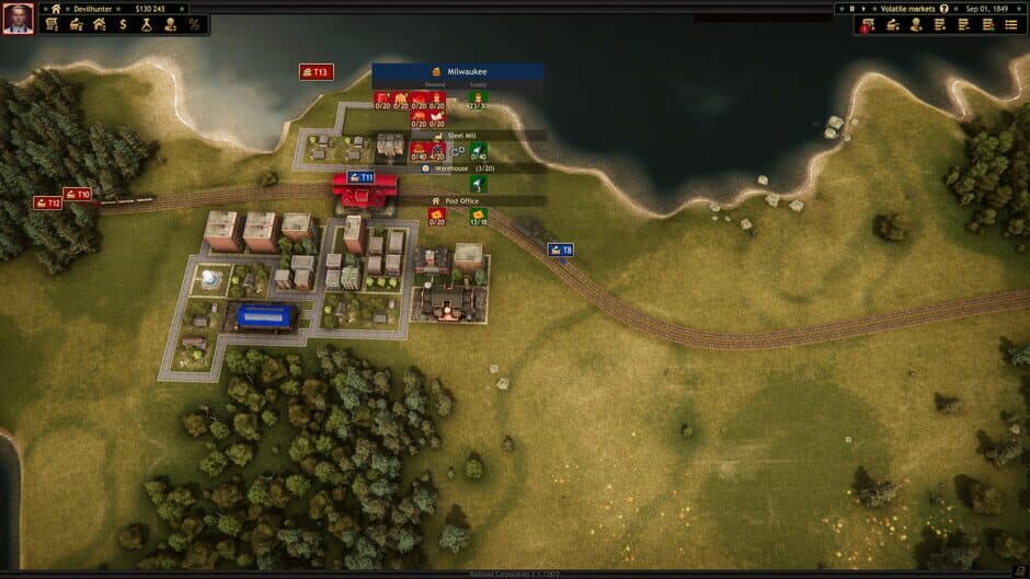Railroad Corporation: Volatile Markets DLC screenshot 5