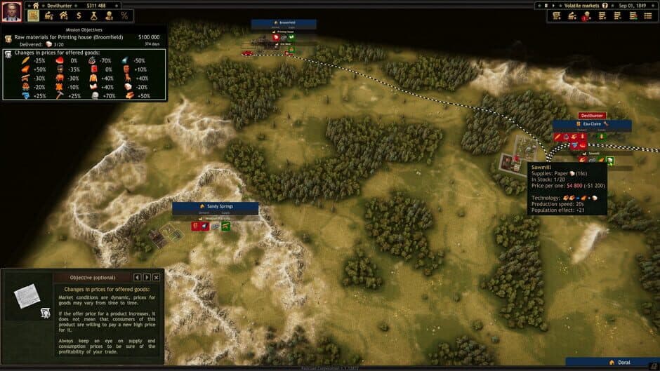 Railroad Corporation: Volatile Markets DLC screenshot 4