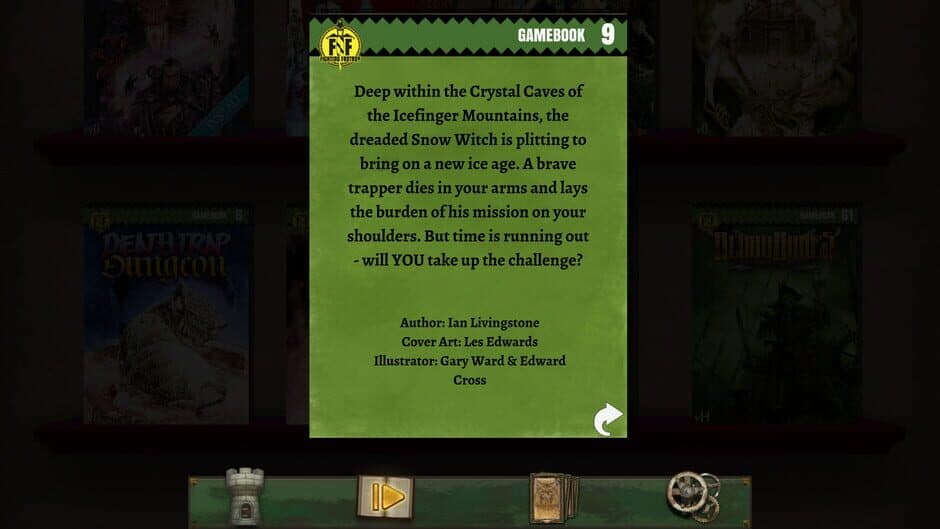 Fighting Fantasy Classics - Caverns of the Snow Witch screenshot 5