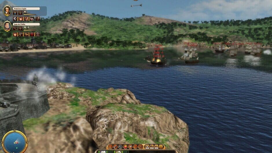 Commander: Conquest of the Americas - Colonial Navy screenshot 2
